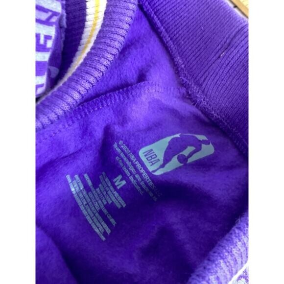 cowgirl argyle boho cozy grandpa dad NBA Los Angeles Lakers Sweatpants Medium - Picture 5 of 5